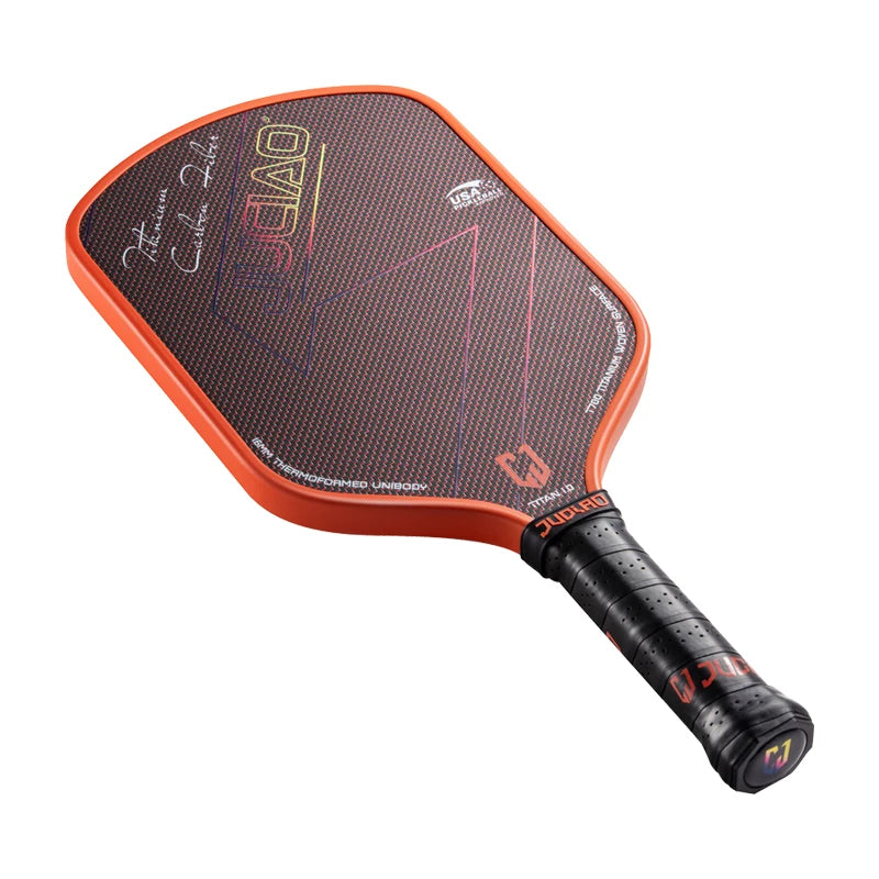 JUCIAO T-Titanium Pickleball Carbon Fiber Paddle