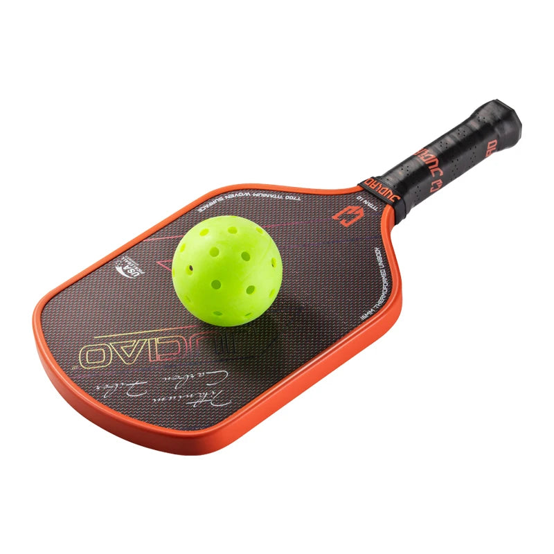 JUCIAO T-Titanium Pickleball Carbon Fiber Paddle