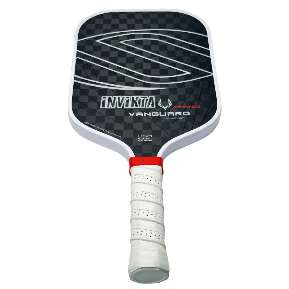 VANGUARD INVIKTA PRO 12K Raw Carbon Fiber Pickleball Paddle