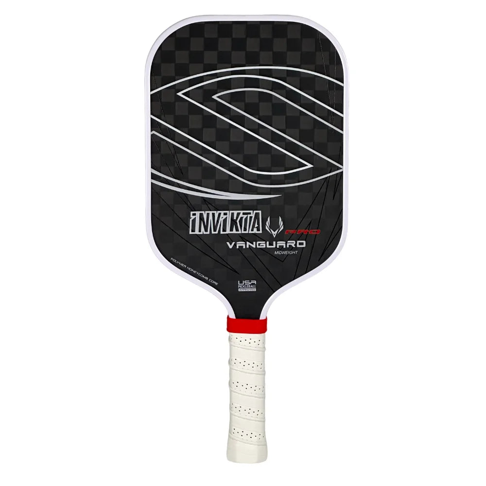 VANGUARD INVIKTA PRO 12K Raw Carbon Fiber Pickleball Paddle